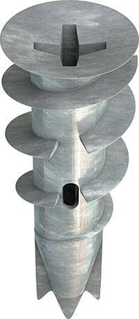 TOX Gipskartondübel Spiral Plus 37 o. Schr., 50 Stück