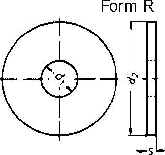 DIN 440 ST galZn R 22 HP 0, 50 Stück