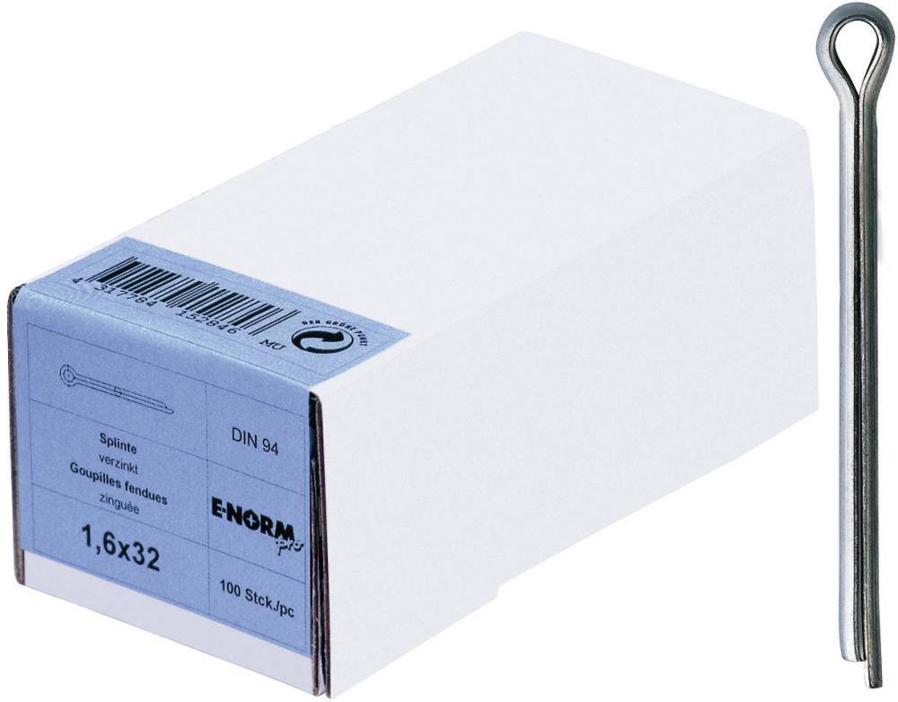 DIN 94 ST galZn 4x50 HP E-NORMpro, 50 Stück