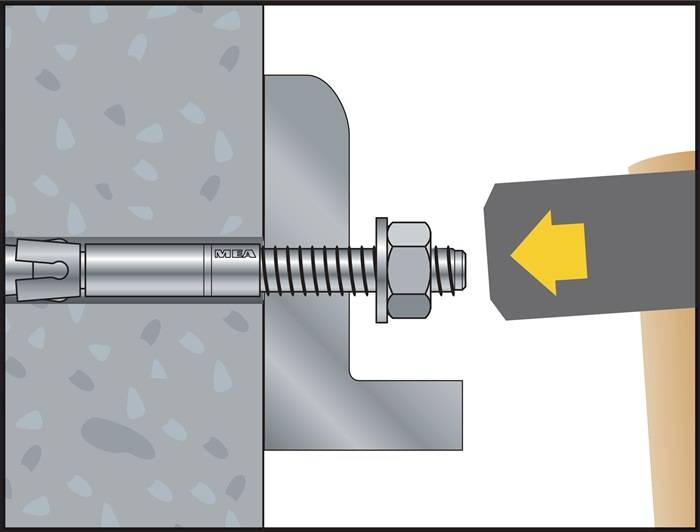 Blitzanker BA plus 10-125/50 Stahl,galv.verz.ETA-Zulassung,Option 7 CELO
