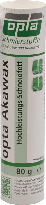 Hochleistungsschneidfett Akawax 80g Stift OPTA