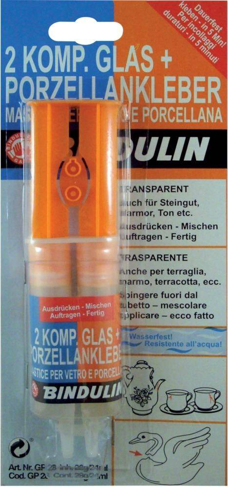 Bindulin Glas- und Porzellankleber GP28, 28g