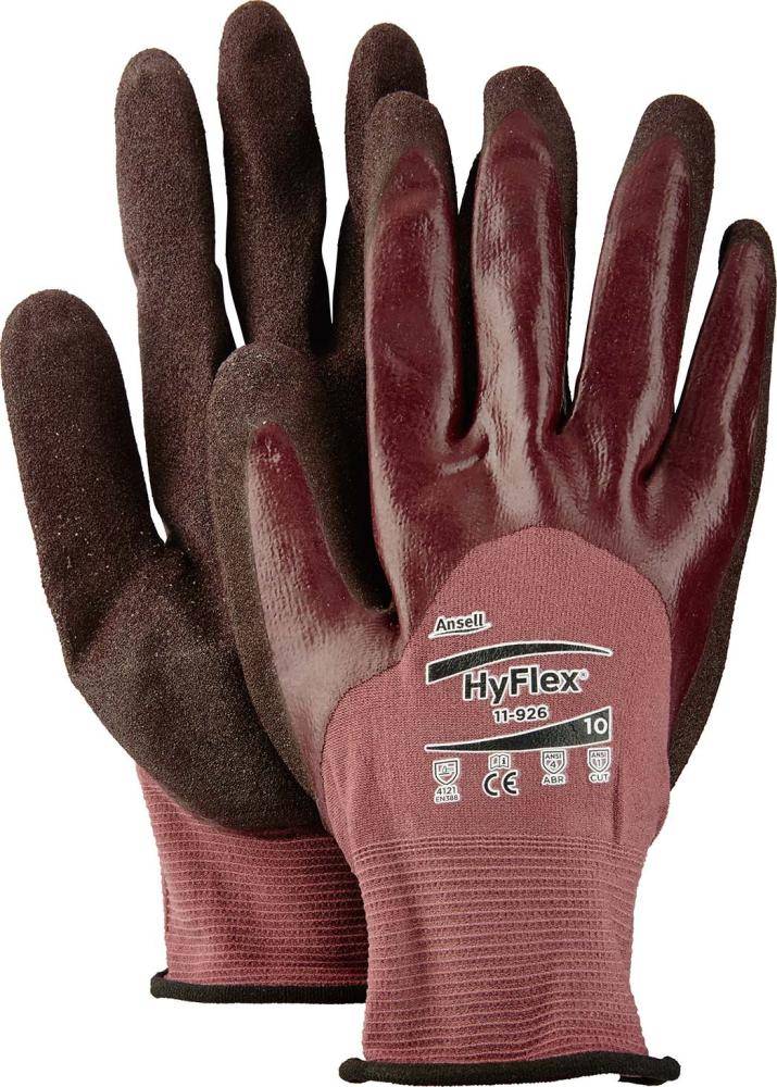 Handschuh HyFlex 11-926, violett,3/4 ,Gr.7