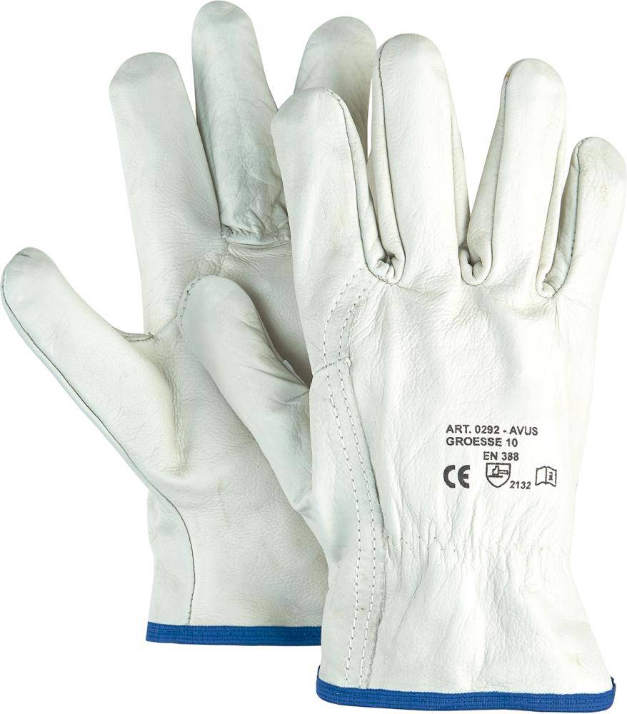 Fahrerhandsch.Driver,Rindnappa,Gr.10,grün/beige