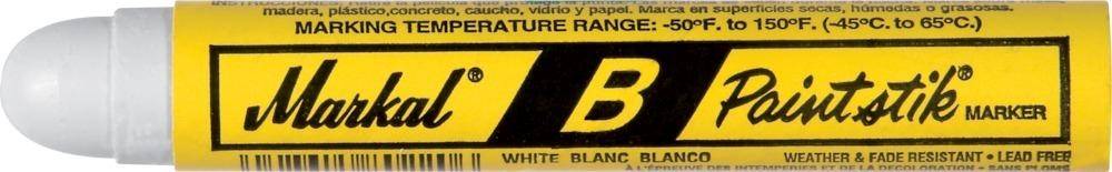Markal® Markal B Paintstik weiß ( 12 Stk. )