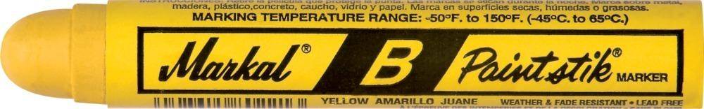 Markal® Markal B Paintstik gelb ( 12 Stk. )