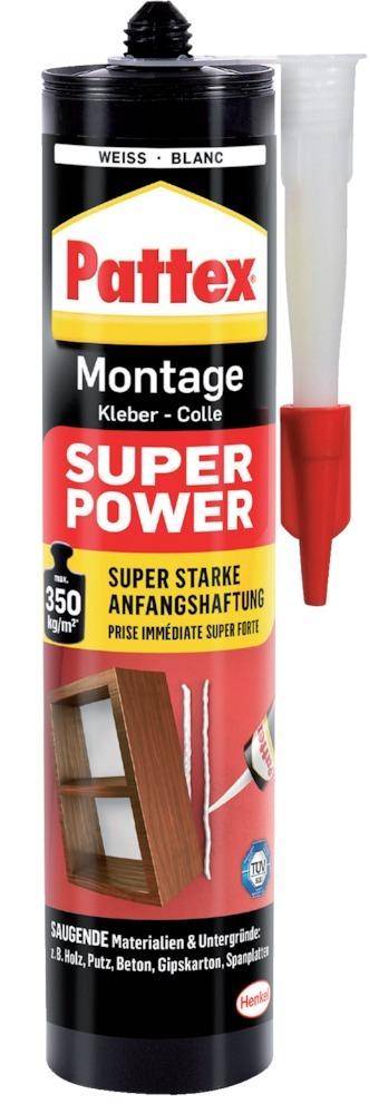 Pattex Montage Super Power 370g weiß
