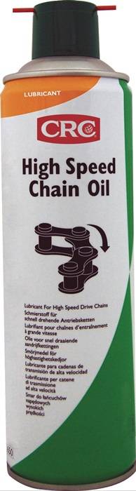 Kettenschmierstoff HIGH SPEED CHAIN OIL 500 ml blaugrün-transp. Spraydose CRC