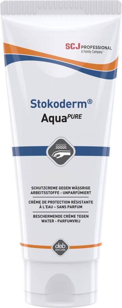 Stokoderm Aqua PURE Hautschutz 100 ml Tube