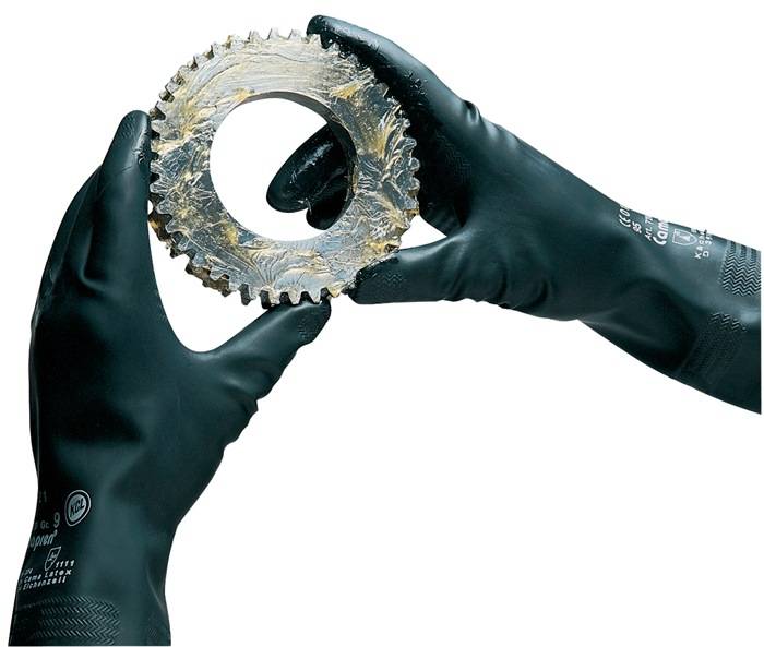 Chemiehandschuh Camapren 720 Gr.7 schwarz EN 388,EN 374 PSA III HONEYWELL