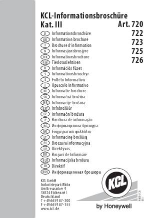 Chemiehandschuh Camapren 720 Gr.7 schwarz EN 388,EN 374 PSA III HONEYWELL