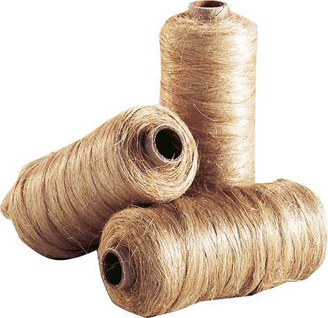 Flachsspule auf Pappkern 40 m, 10 Stück
