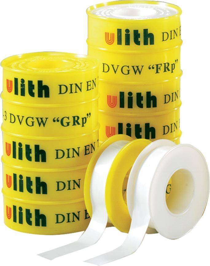 PTFE-Gewindedichtband GRP 12mm x 12m, 10 Stück