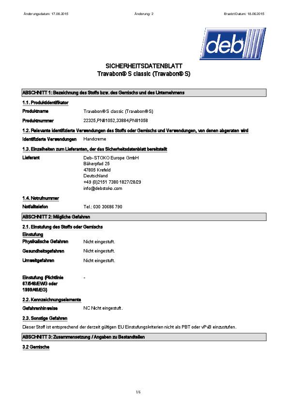 Travabon Hautschutz 1000ml Softfl.