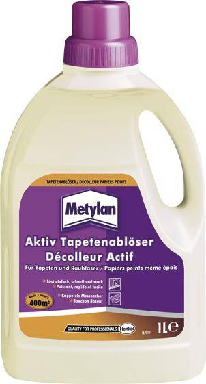 Metylan Aktiv Tapeten- Ablöser 1L (F), 8 Stück