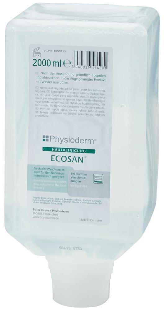 Hautschutzreiniger Ecosan2000 ml Varioflasche, 6 Flaschen