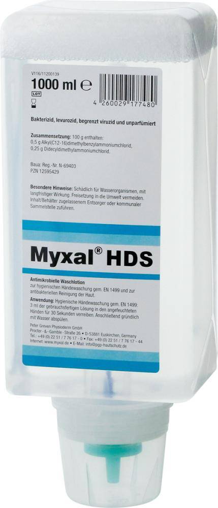 Händedekontamanitation Myxal HDS, 1000ml Variof., 6 Flaschen