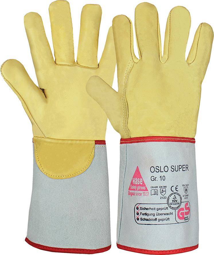 Schweißerhandschuh Oslo Super, Gr.10, 6 Paar