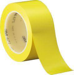 Weich-PVC-Klebeband 471F 50mmx33m gelb 3M, 6 Stück