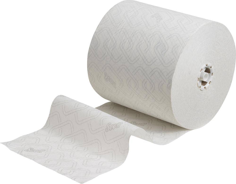 SCOTT MAX Handtücher Rolle, Weiß, 6 Stück