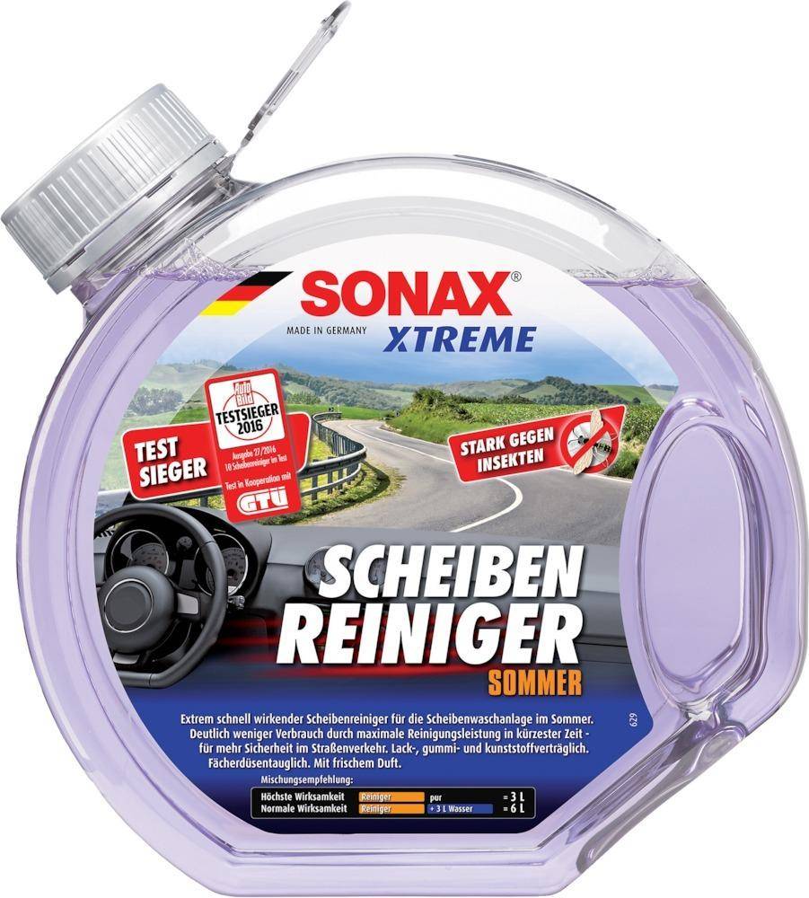 SONAX Xtreme SOMMER ScheibenReiniger 3L, 4 Stück