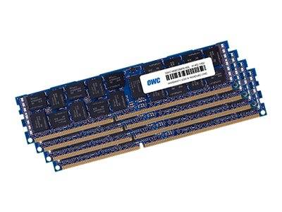 OWC DDR3 - kit - 64 GB: 4 x 16 GB - DIMM 240-PIN - 1866 MHz / PC3-14900 - CL13 -