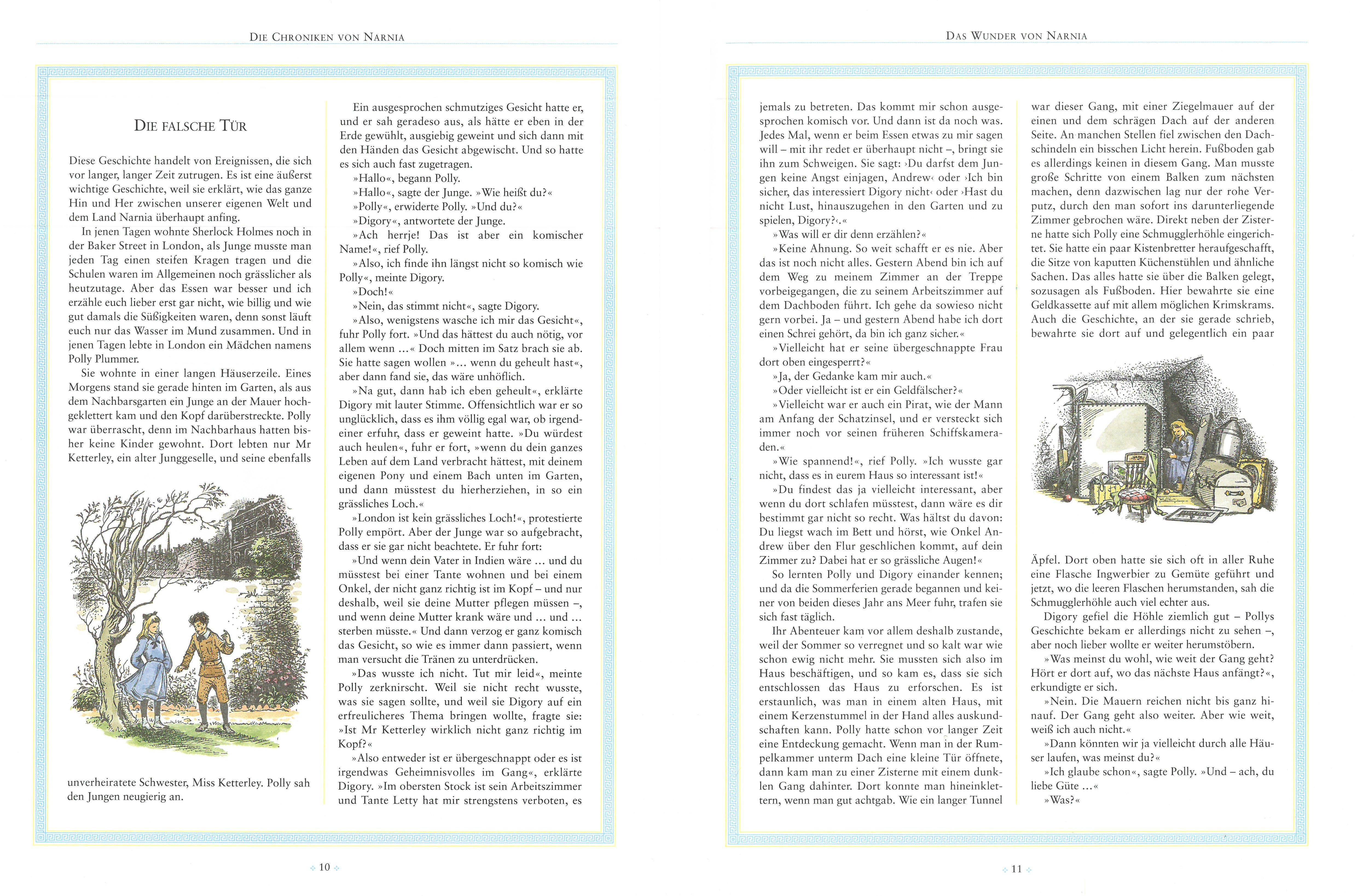 Die Chroniken von Narnia - Illustrierte Gesamtausgabe Illustrierte Gesamtausgabe