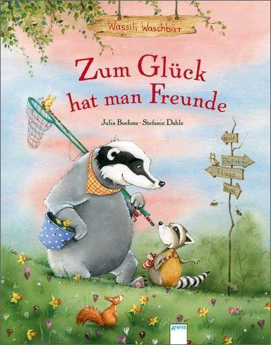 Zum Glück hat man Freunde Wassili Waschbär