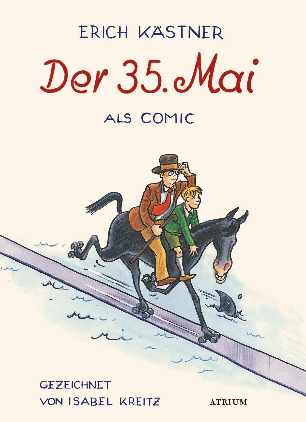 Der 35. Mai als Comic Ausgezeichnet mit dem  Max-und-Moritz-Preis.