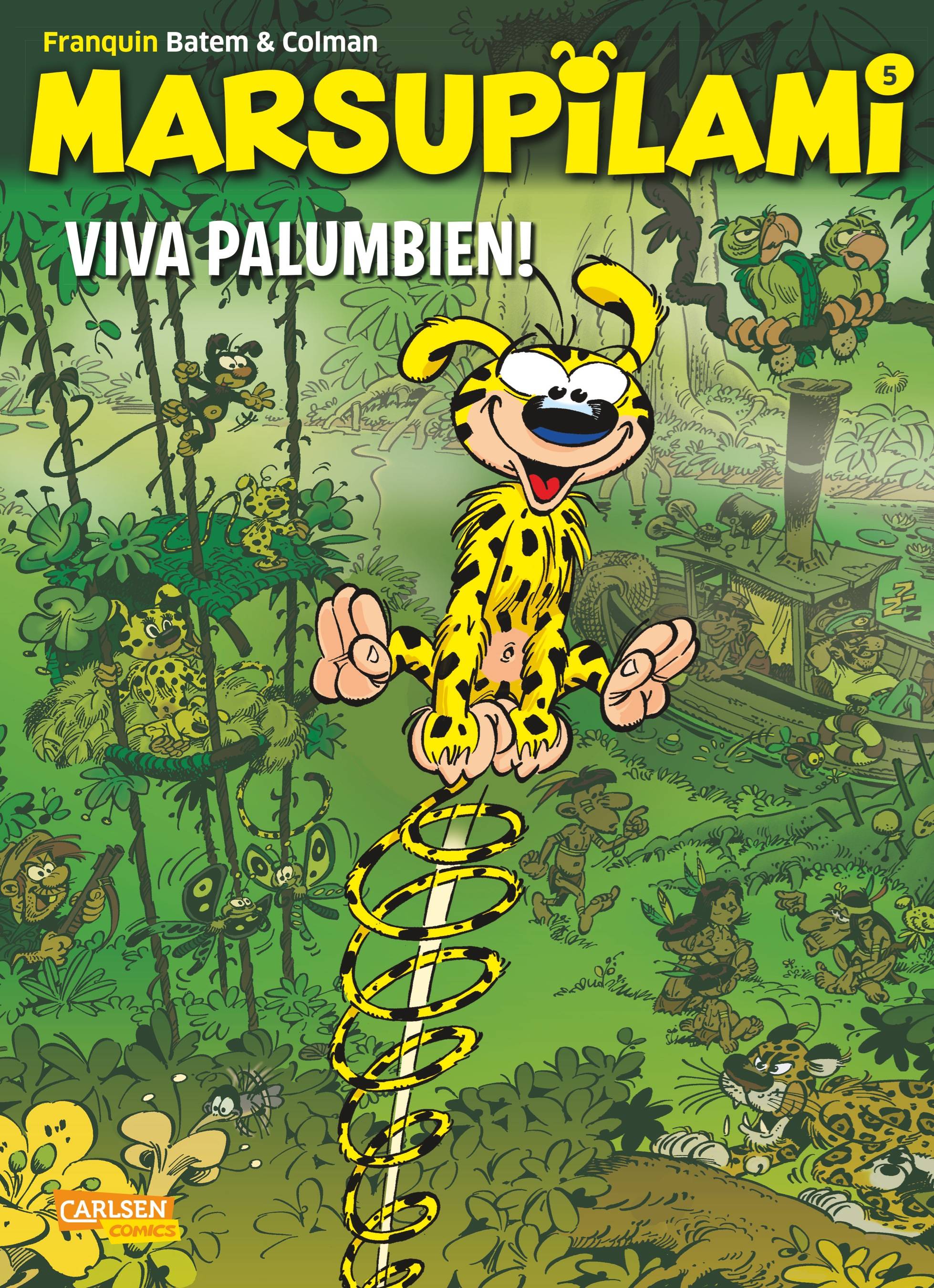 Marsupilami 5: Viva Palumbien! Abenteuercomics für Kinder ab 8