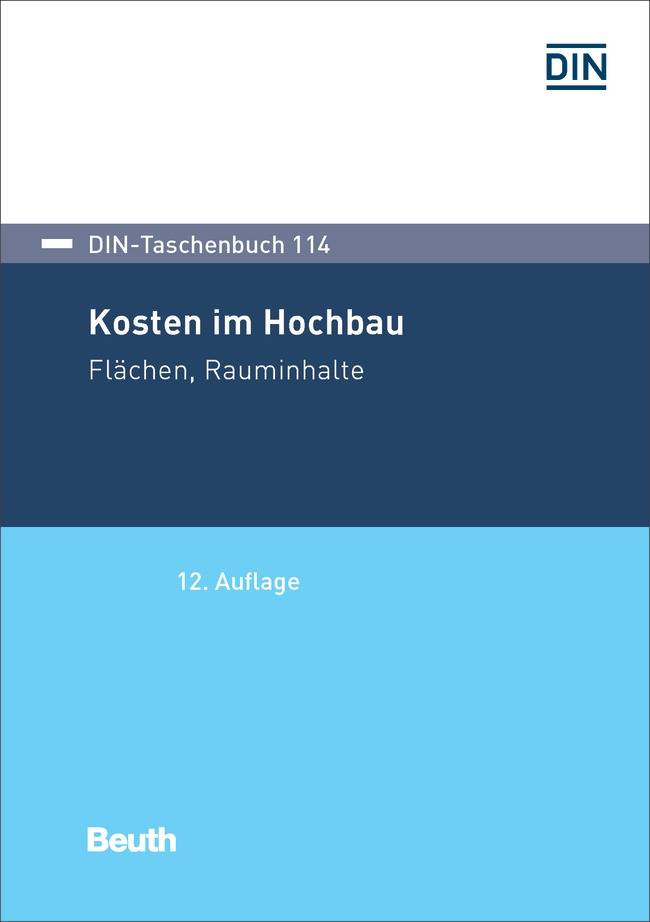 Kosten im Hochbau Flächen, Rauminhalte