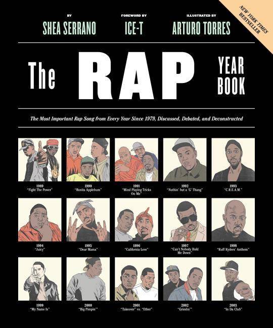 The Rap Year Book The Most Important Rap Song From Every Year Since 1979, Discussed, Debated, and Deconstructed. Foreword by ICE-T