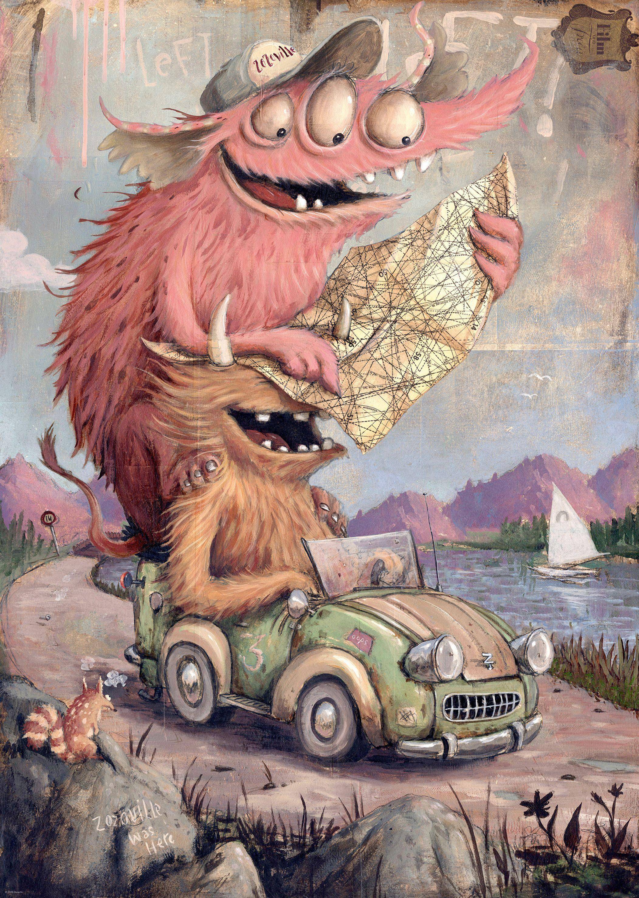 Road Trippin' Puzzle 2000 Teile