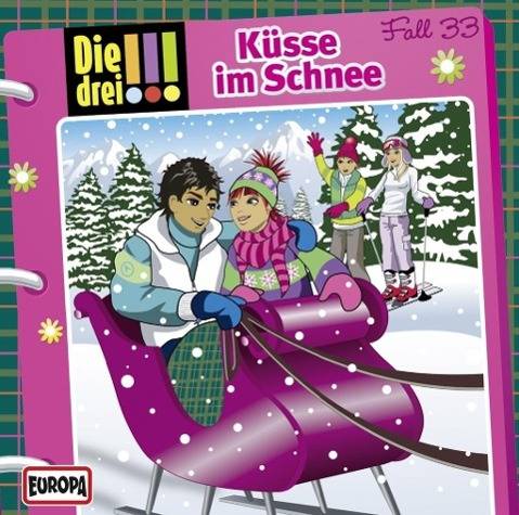 Die drei !!! - Küsse im Schnee, Audio-CD CD, Die drei !!! 33