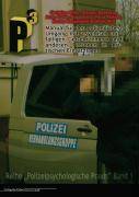 Manual für den polizeilichen Umgang mit psychisch auffälligen Geiselnehmern und anderen Personen in kritischen Einsatzlagen Mit Checkkarten, Polizei