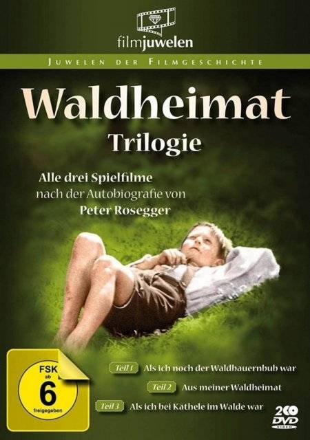 Waldheimat Trilogie Regie: Fritz Stapenhorst, D 1963, FSK ab 6, 2 DVD-Videos, Dt, Filmjuwelen - Juwelen der Filmgeschichte