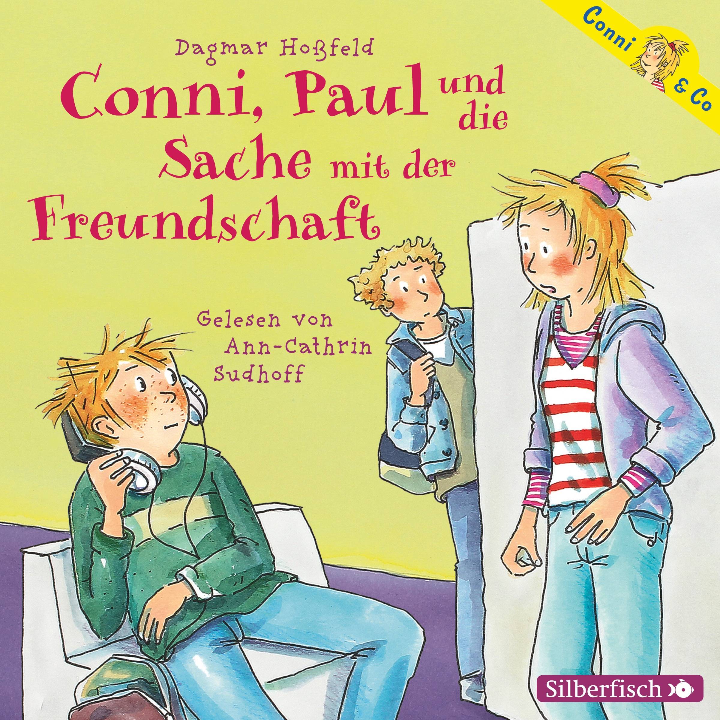 Conni, Paul und die Sache mit der Freundschaft, 2 Audio-CDs Sprecher: Ann-Cathrin Sudhoff, Inszenierte Lesung, Mit Musik, 2 CDs, Conni & Co 8