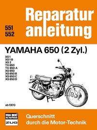 Yamaha 650 2 Zyl.(ab 1970) XS 1/1B/2, TX 650/650A, XS 650/650B/650C/650D
