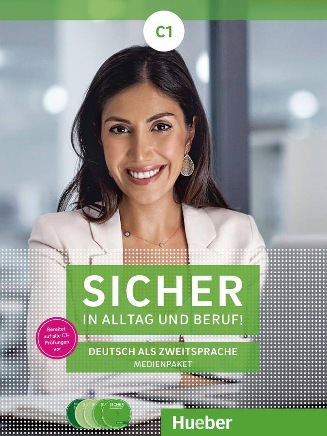 Sicher in Alltag und Beruf! C1, 2 Audio-CDs zum Kursbuch, 2 Audio-CDs zum Arbeitsbuch und 1 DVD zum Kursbuch.Deutsch als Zweitsprache / Medienpaket 2