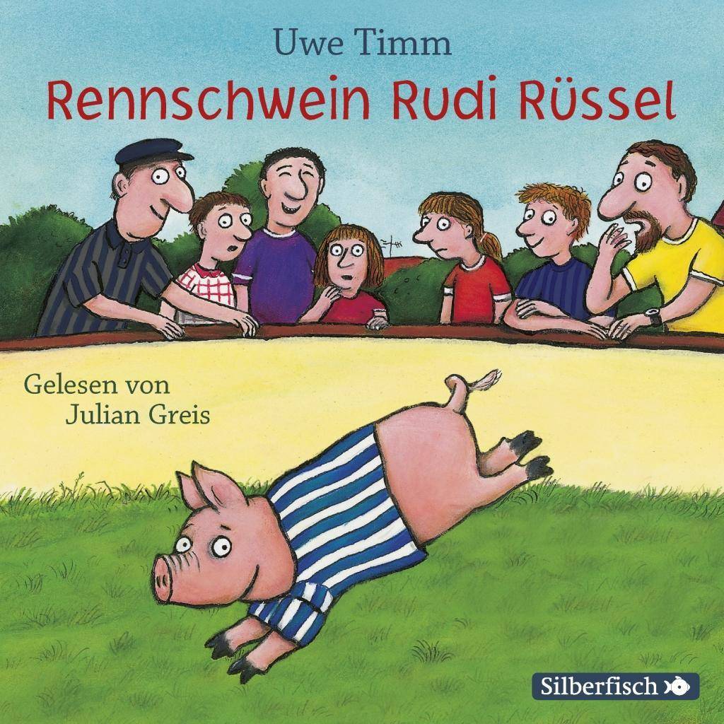 Rennschwein Rudi Rüssel, 2 Audio-CDs 2 CDs, Lesung. CD Standard Audio Format. Gekürzte Ausgabe