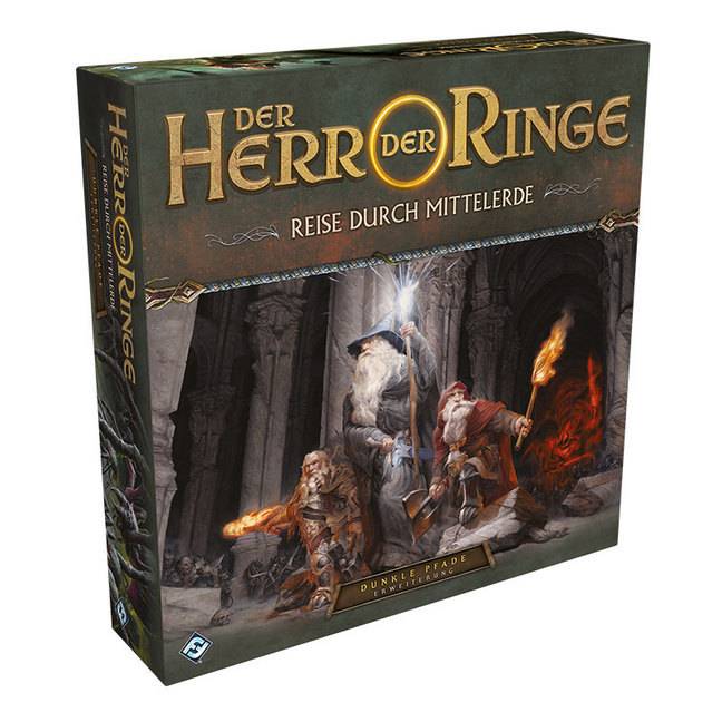 Der Herr der Ringe: Reise durch Mittelerde - Dunkle Pfade (Spiel-Zubehör) Spieleranzahl: 1-5, Spieldauer (Min.): 60, Strategiespiel, nur spielbar mit
