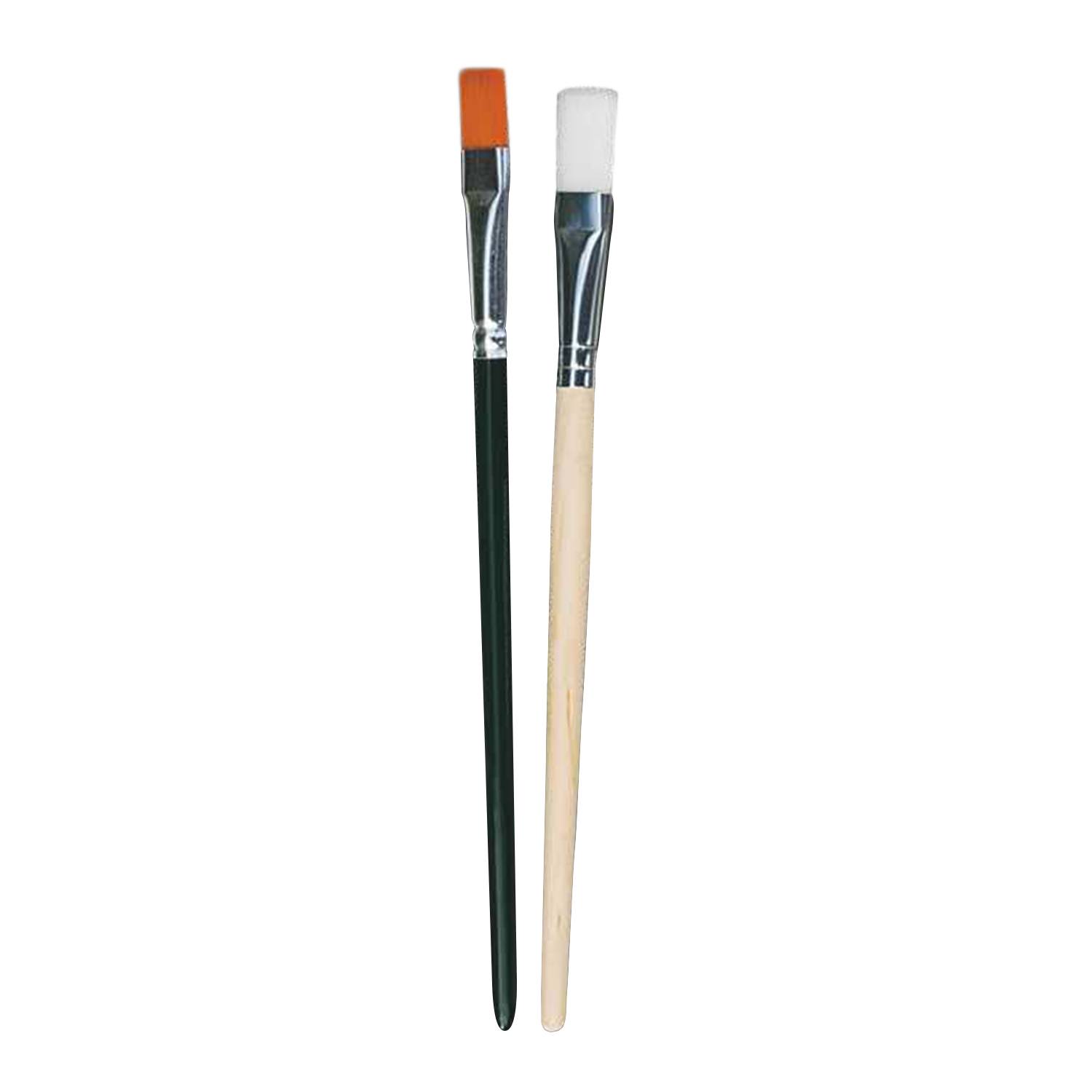SELVA Pinsel für Vergolden mit Blattmetall, 2er-Set