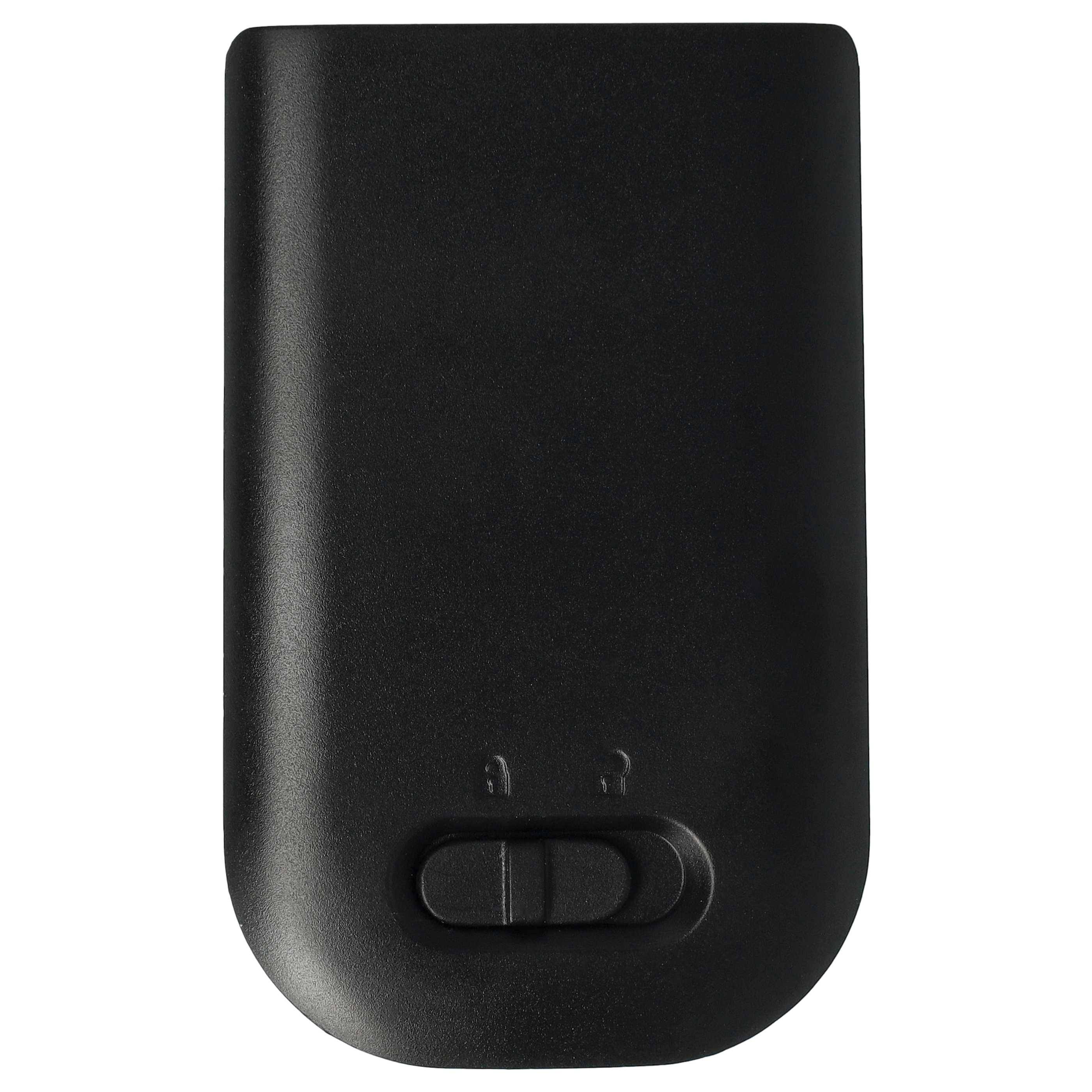 vhbw 5x Akku Ersatz für Siemens S30122-X8008-X38, L30250-F600-C325 für schnurlos Festnetz Telefon (900 mAh, 3,7 V, Li-Ion) Schwarz