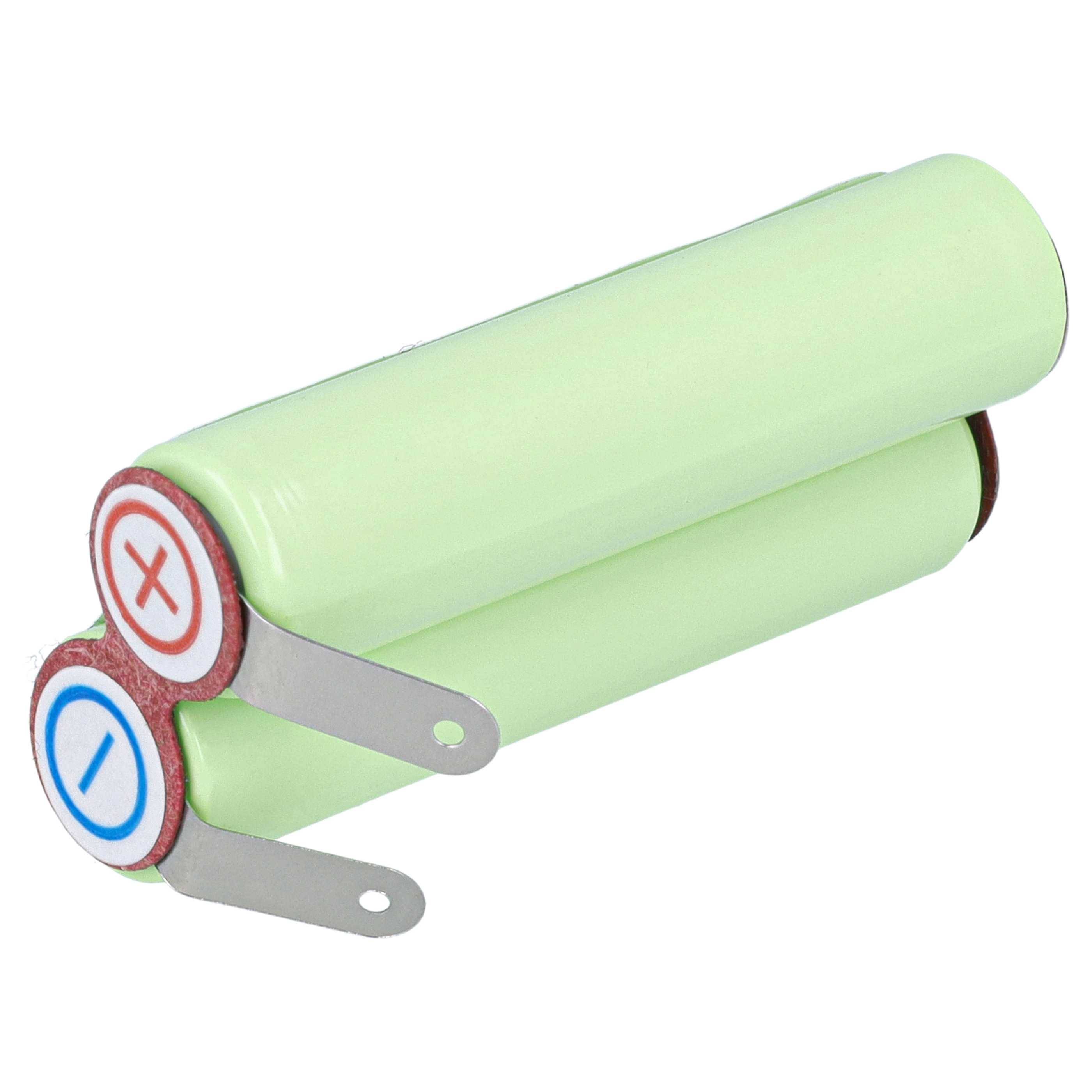 vhbw Akku kompatibel mit Philips Bodygroom BG2024/32 | BG2026/32, BG2036/32 Rasierer Haarschneider (950mAh, 2,4V, NiMH)
