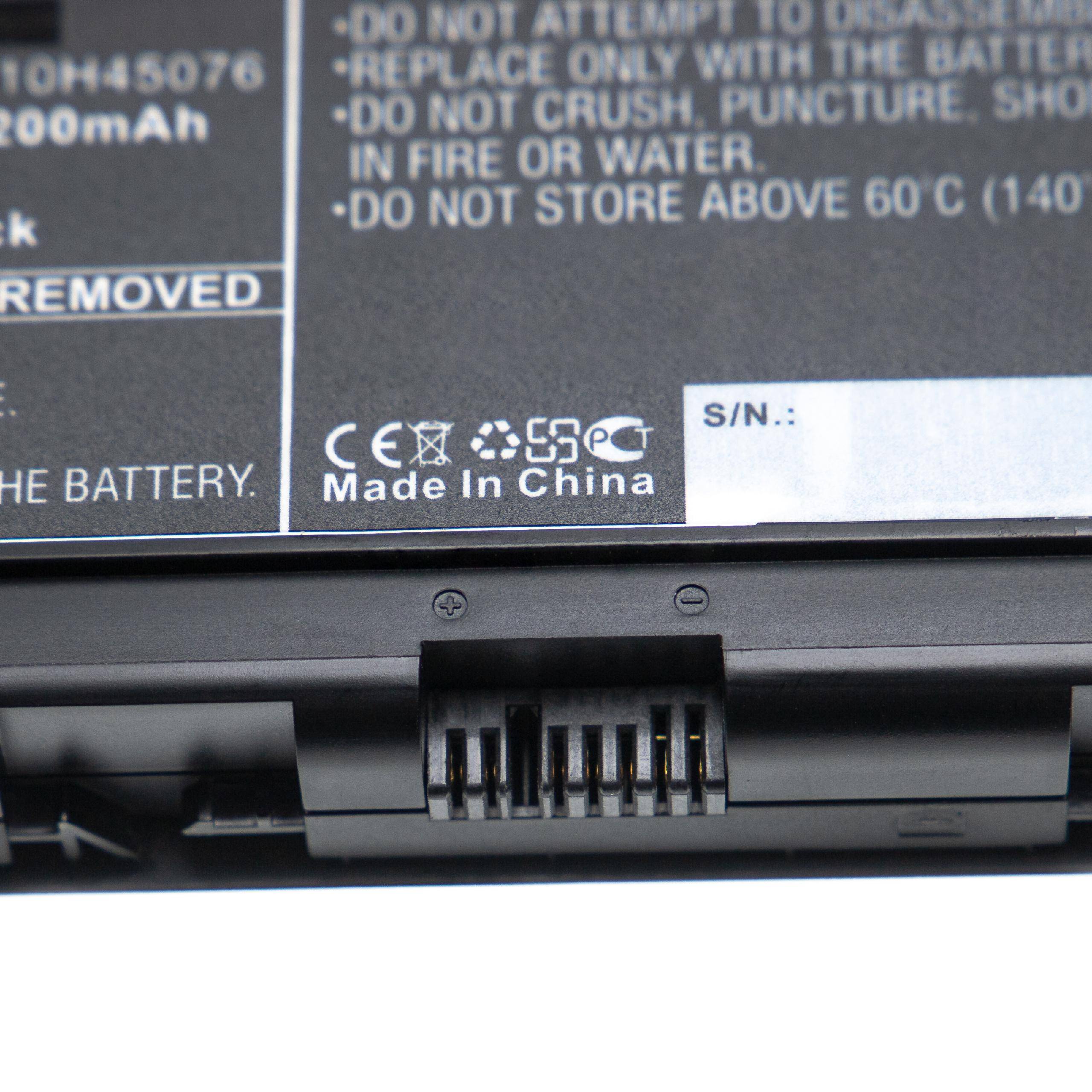 vhbw Akku kompatibel mit Lenovo ThinkPad P51 20HHA01YCD, P51 20HHA01XCD, P51 20HHA01WCD Notebook (4200 mAh, 15,2 V, Li-Ion)