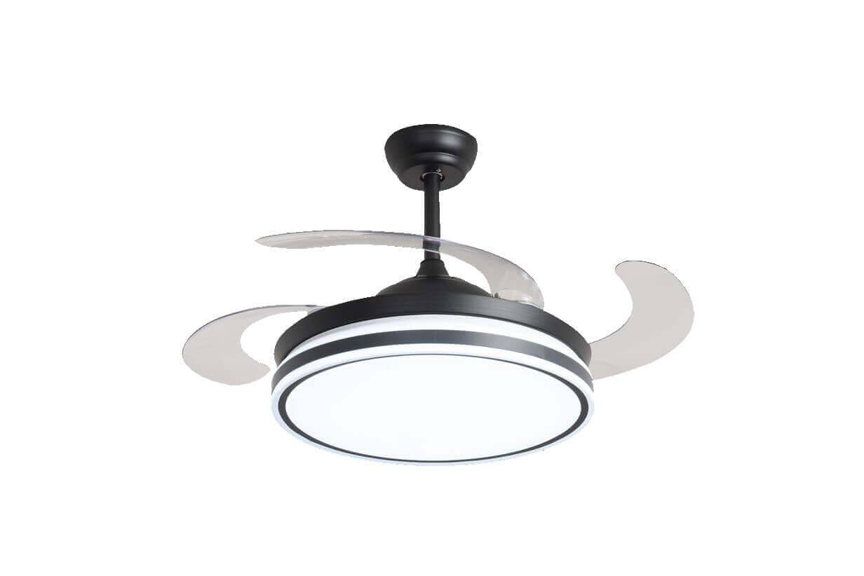 Deckenventilator Ganuwa 107 cm mit LED und Fernbedienung