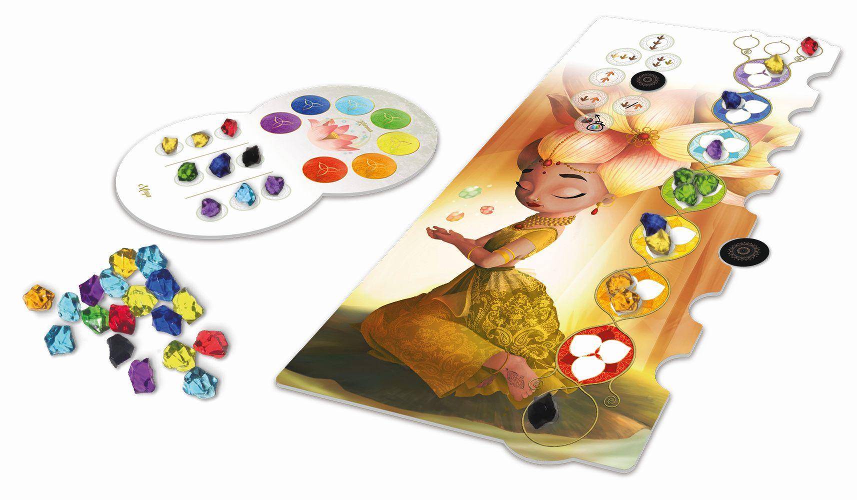 Chakra (Spiel) Mit Strategie zur Harmonie, Spieleranzahl: 1-4, Spieldauer (Min.): 30, Brettspiel, GameFactory