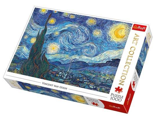 Trefl 10560 - Vincent van Goch, Die Sternennacht, Puzzle, 1000 Teile