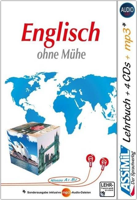 Assimil Englisch ohne Mühe, Lehrbuch + 4 Audio-CDs + 1 mp3-CD Niveau A1-B2