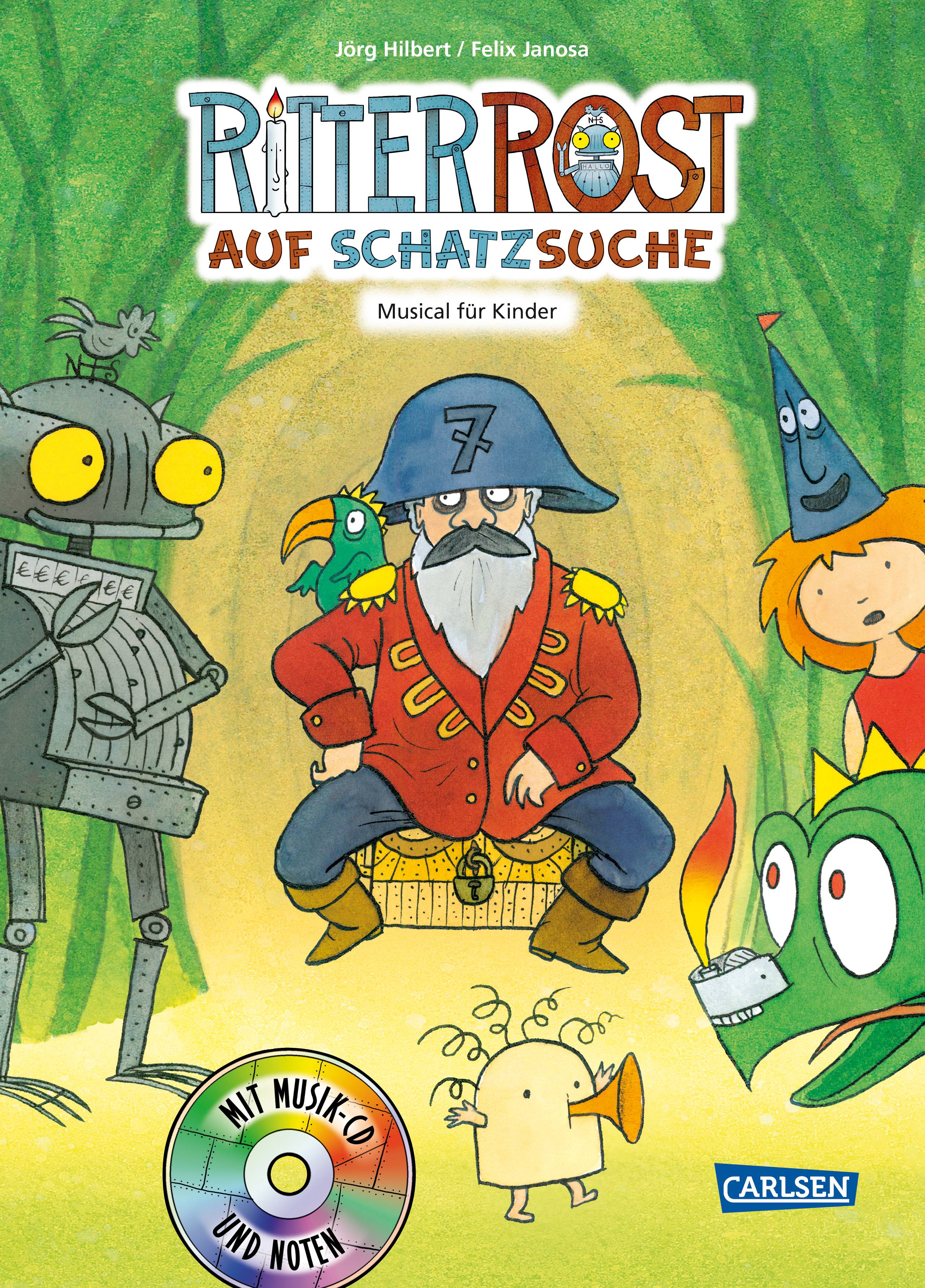 Ritter Rost 15: Ritter Rost auf Schatzsuche Musical für Kinder mit CD